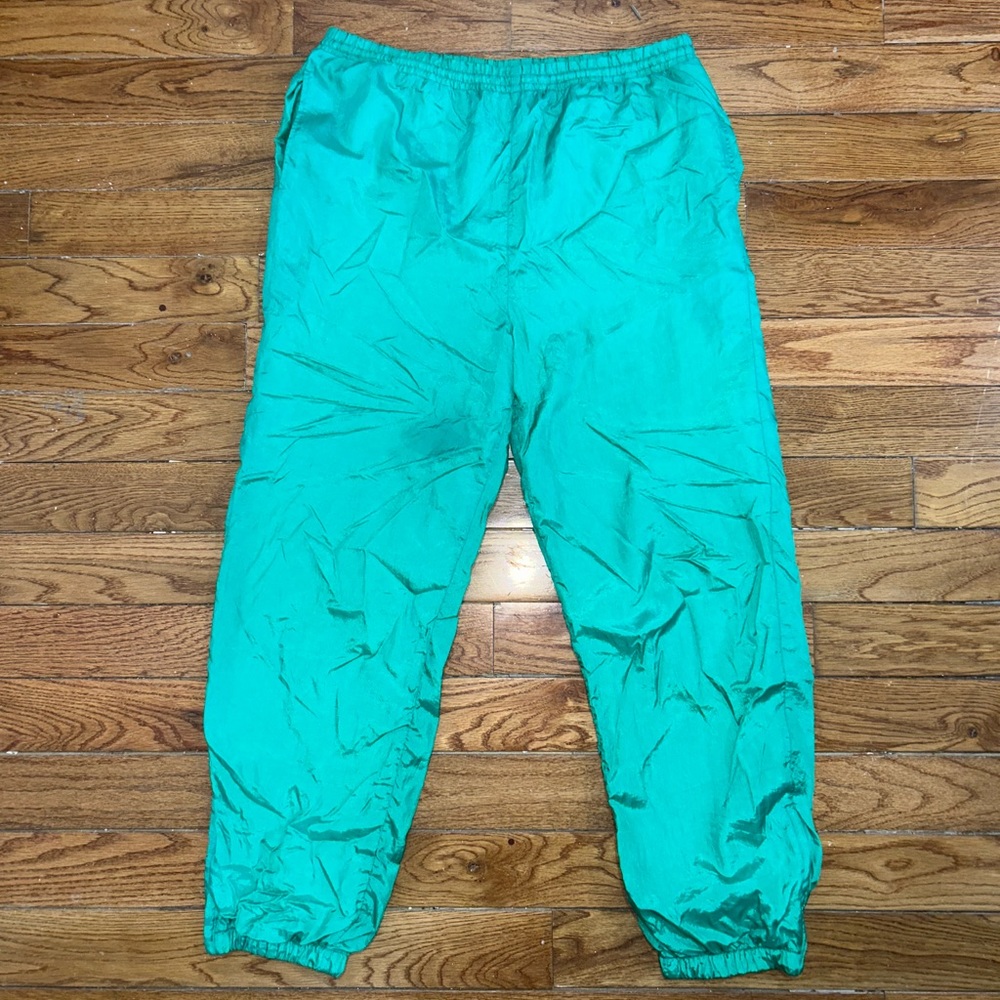 Vintage 90s Windbreaker Pants Size L